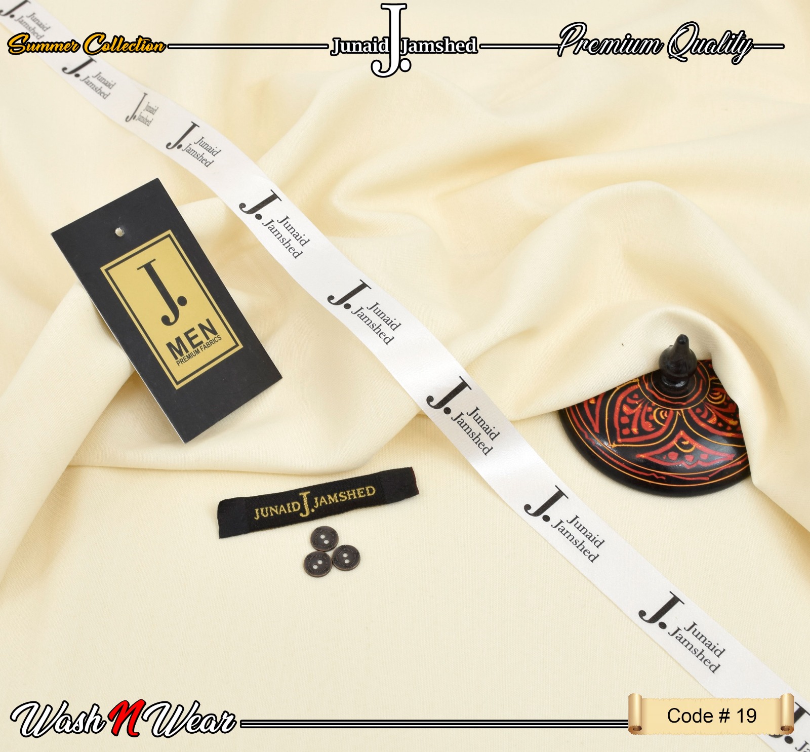 MaxyShine Summer Collection 2025 – J. for Men Wash & Wear with Boski Finish (4 Meter Cutting)